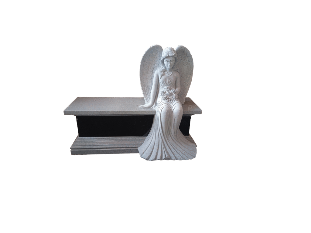 angel bench monument
