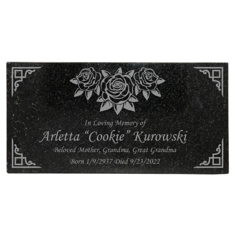 granite nameplaque